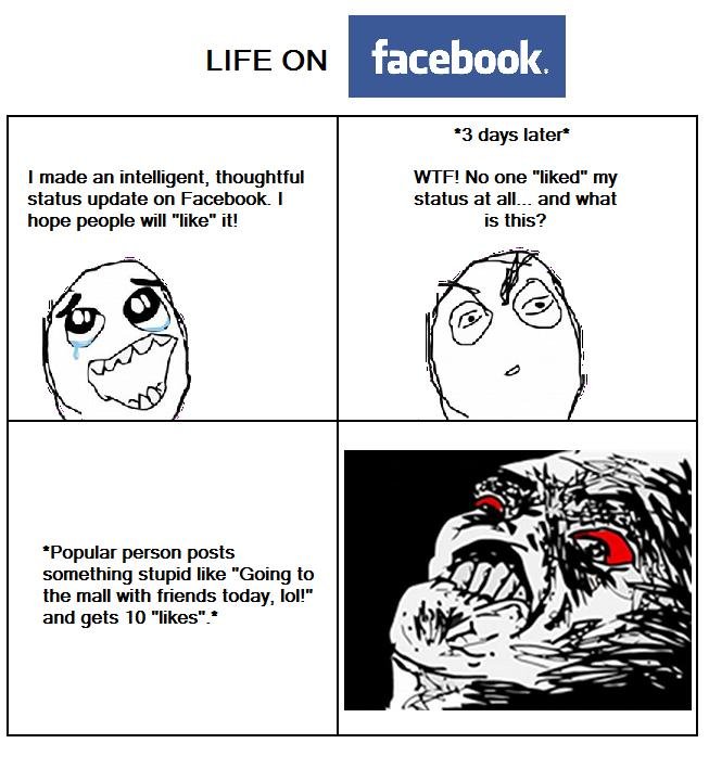 Facebook rage comic